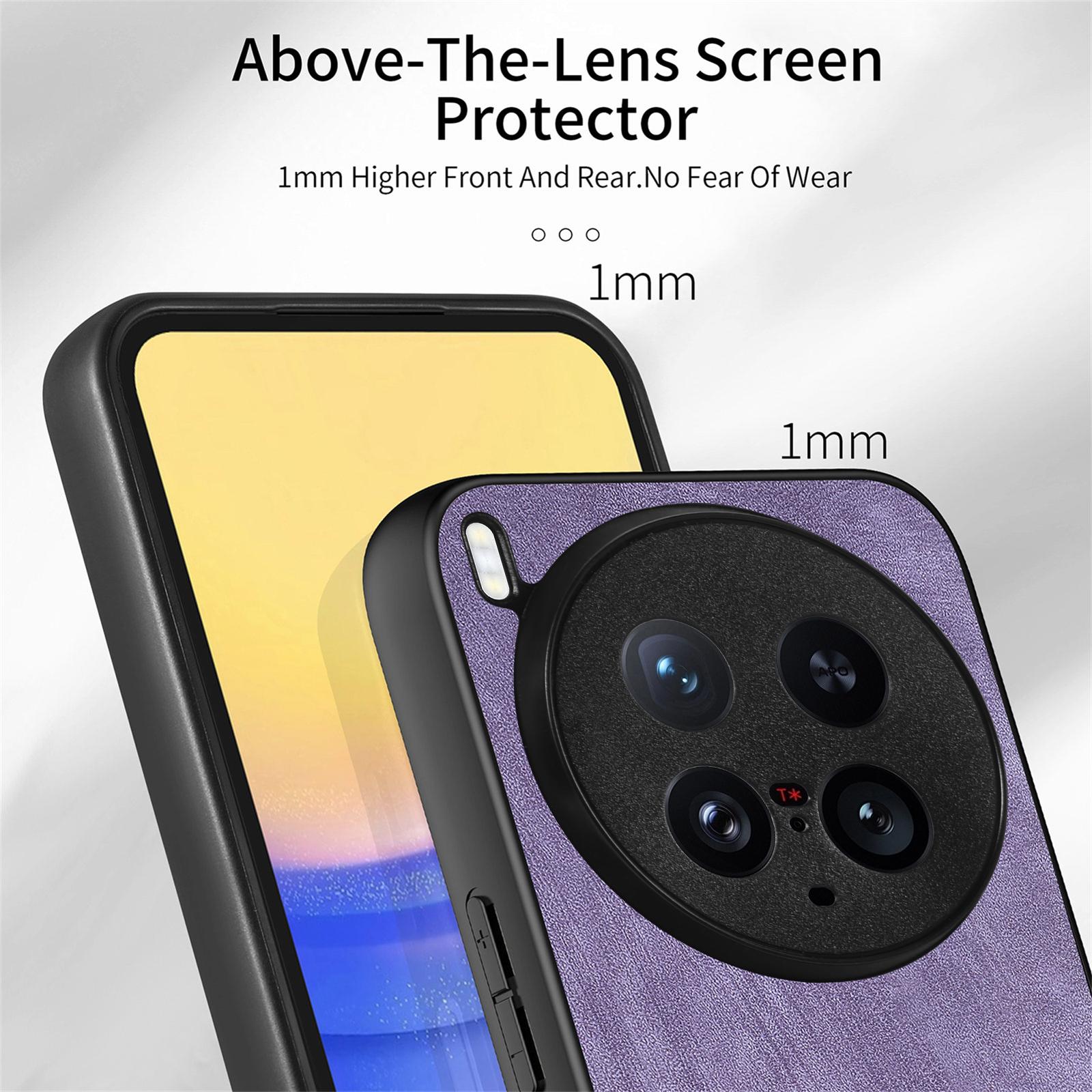 

For vivo X200 Ultra 5G Case Shockproof Slim Retro Leather Phone Back Cover Purple