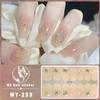 Three-dimensional Waterproof No-bake Gel Nail Polish Film Full Sticker European and American Sexy Nail Film Paper Nail Film Paper