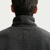 Unisex Nike ACG Fleece Tops Men's Black Stand Collar Moderate