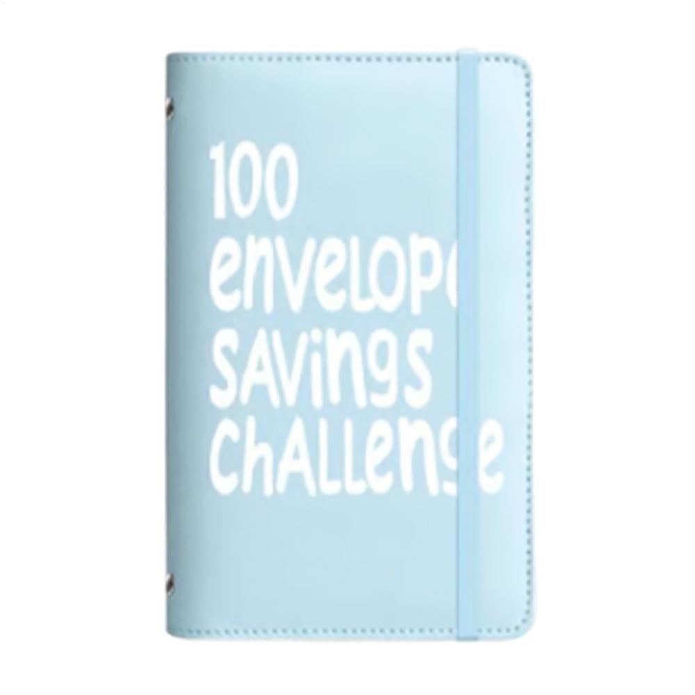 100 days Envelope Challenge Binder Save Savings Challenges Loose-Leaf Binder Budget Binder With Cash Envelopes Money Organizer