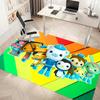 1pc The Octonauts2 Print Area Rug - Soft, Washable Non-Slip Indoor Mat, Living Room, Home Office Decorative Rug,Office Decorative