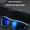 Herren Damen Sportradbrille Angeln Radfahren Sonnenbrille Outdoor Winddichte Sportbrille für Baseball