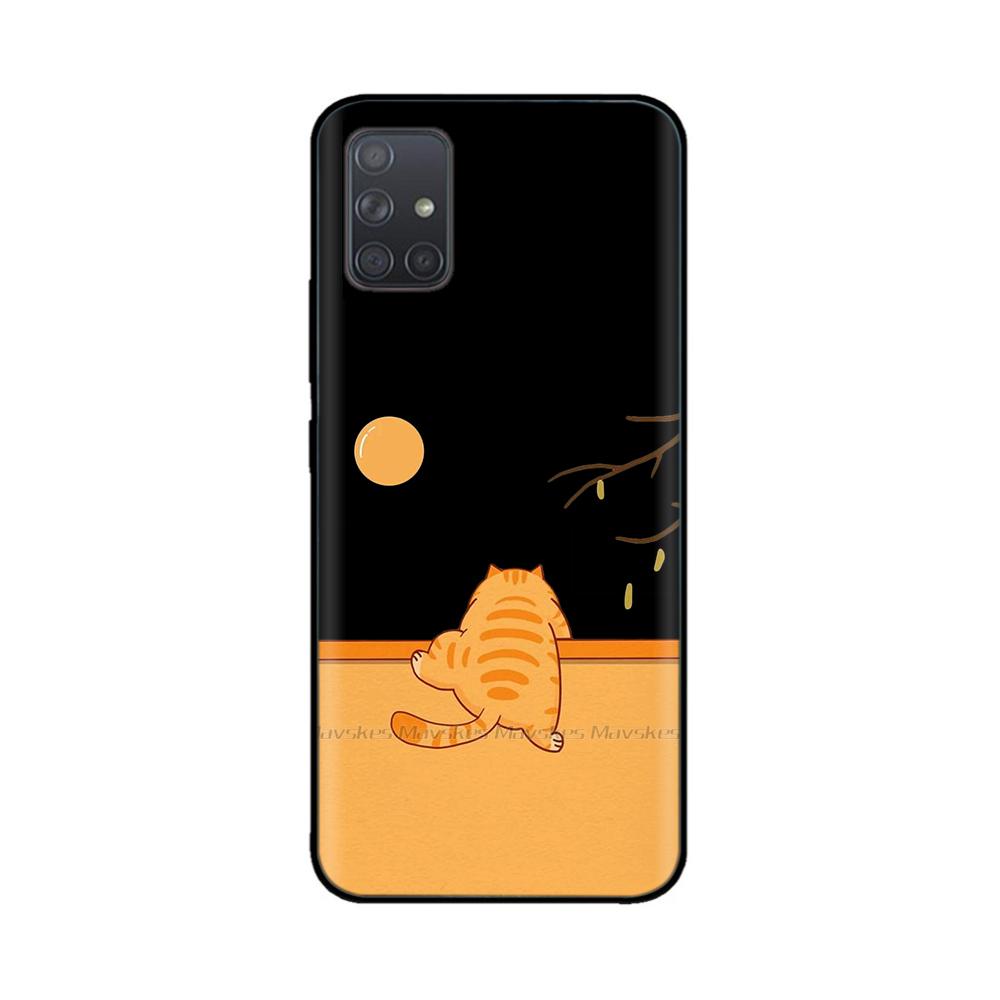 For Samsung Galaxy A71 A51 Case Soft Silicone Phone Cases For Samsung Galaxy A51 Case A 51 A 71 Phone Cover Coque Fundas Shell