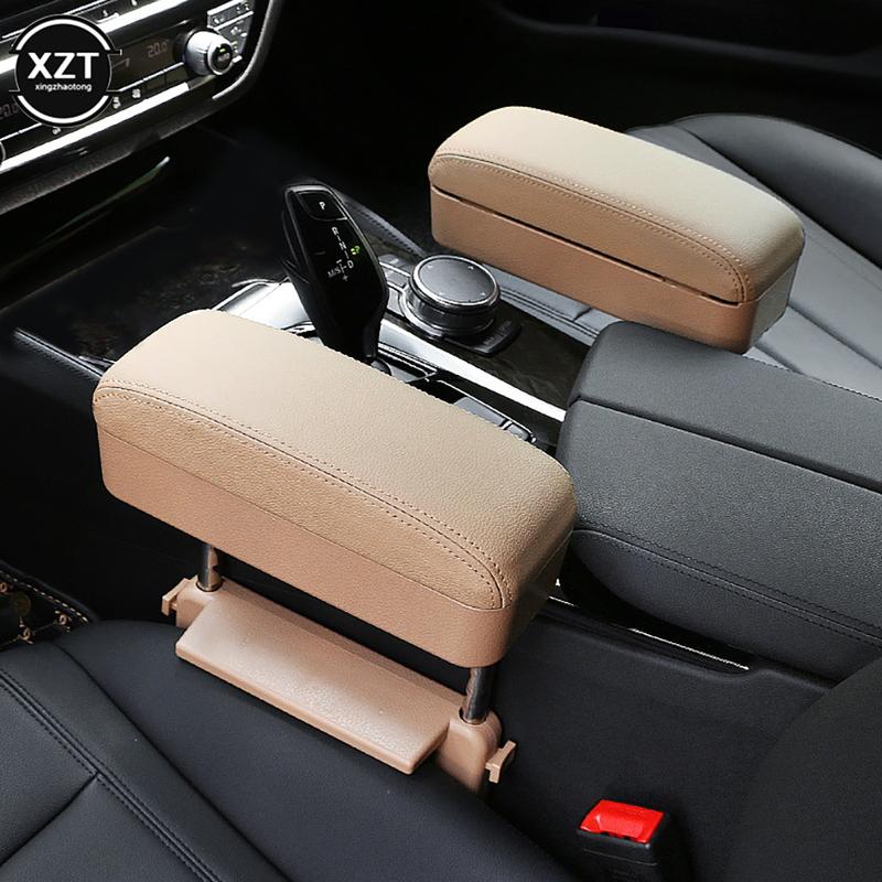 New Universal Car Armrest Box Elbow Support Adjustable Car Center Console Arm Rest Car Styling Auto Seat Gap Organizer Arm Rest