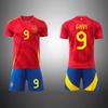Spain Football Jerseys Red #9