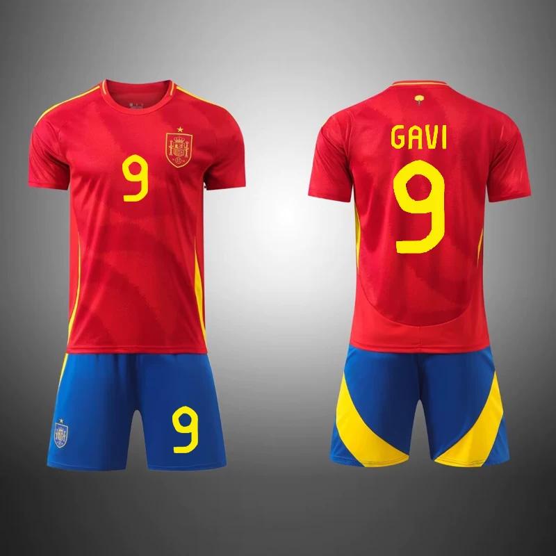 2024 Spain Football Jerseys Red #9 18