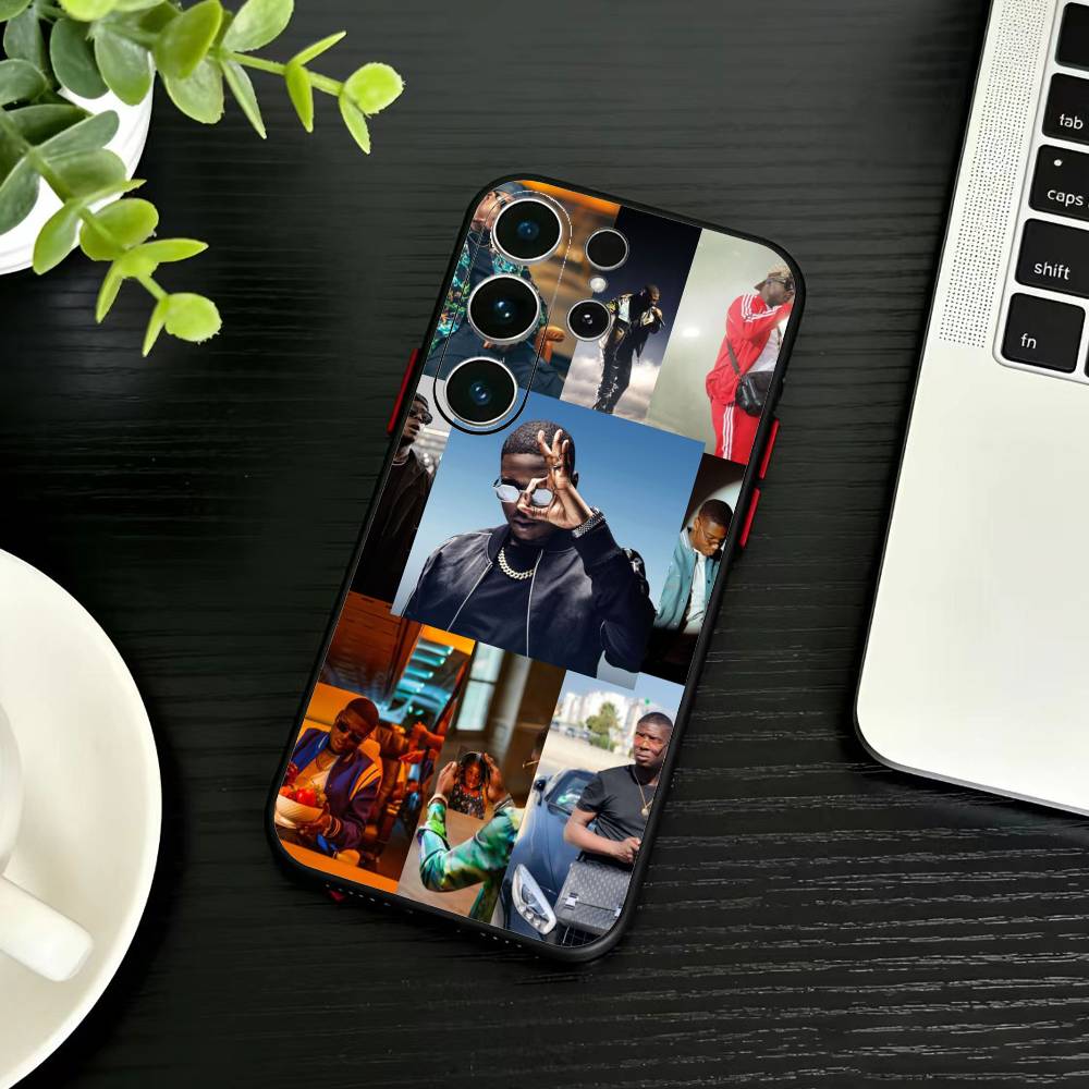 Rapper French Ninho  Phone Case For Samsung S26,S25,S24,S23,S22,S21,S20,Plus,Fe,Lite,Others Black Cover
