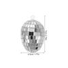 8Pcs Spring Decorative Egg Ornaments Easter Ornaments for Tree Foam Glass Mosaic Hanging Easter Eggs Party Home Decor