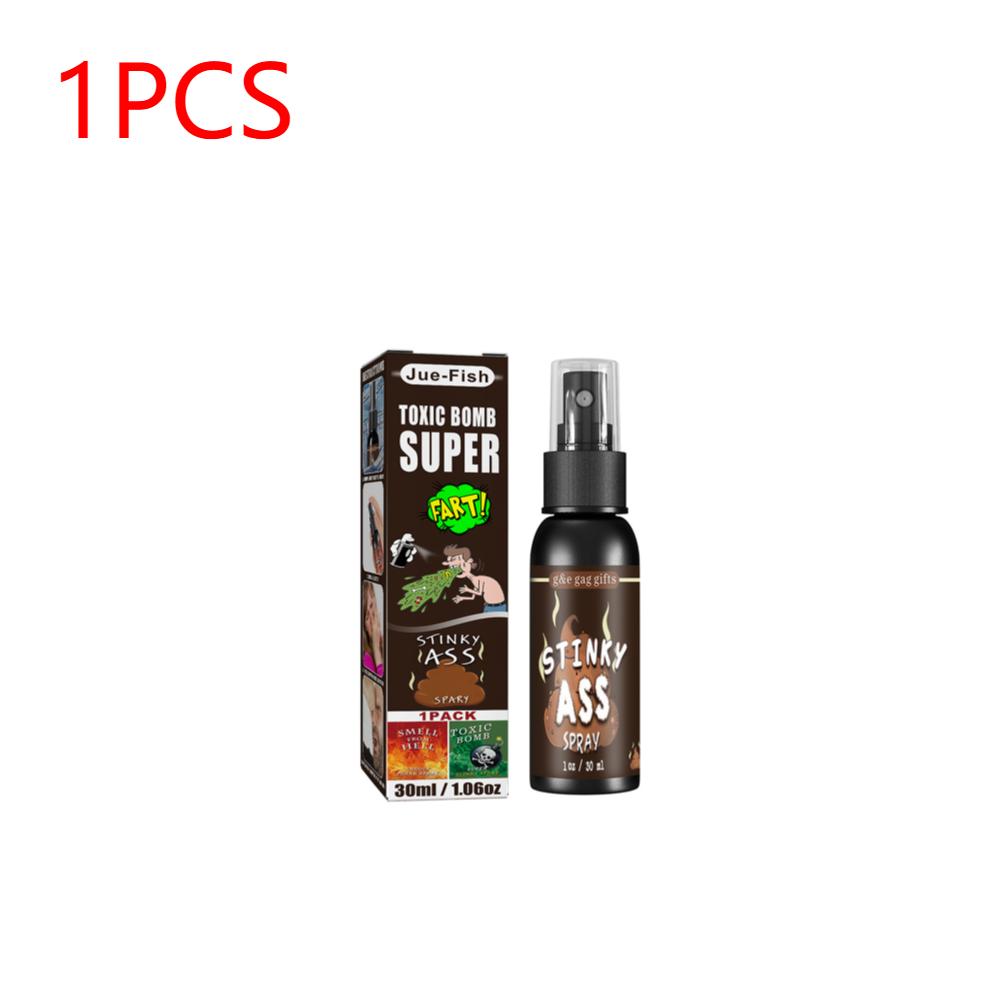 30ml Fart Gag Spray Prank Joke Halloween Spray Can Stink Party Supplies Stinky Fart for Adults Kids Halloween Funny