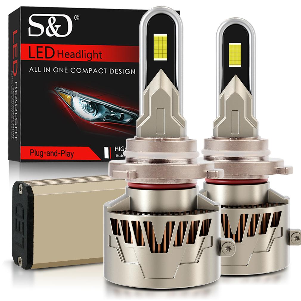 

2 шт. H7 H4 LED Canbus Лампы для автомобильных фар 140 Вт 60000 лм H1 H11 H8 HB3 9005 HB4 9006 9012 Hir2 Светодиодная фара Авто Турбо лампа для VW Ford 6500K Белый 9006 HB4