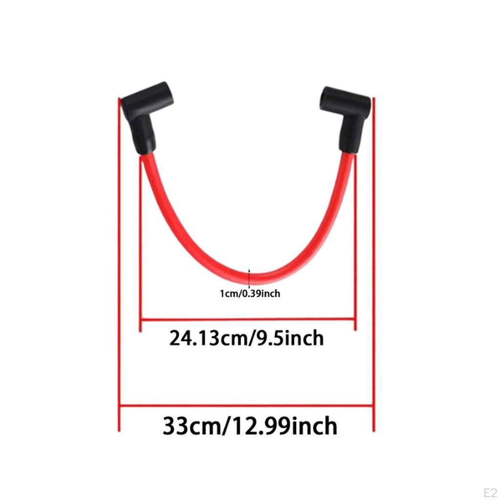 4-teiliges Zündkerzenkabel-Set 582365 für Johnson Evinrude 80-140 PS V4