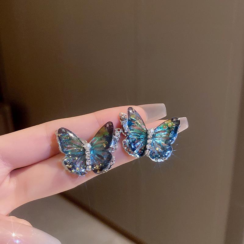 

Европейские и американские серьги-пусеты с геометрическим дизайном в виде цветка из зеленого циркона – Роскошный, универсальный дизайн