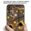 Astronaut Cartoon Case For Motorola G30 G9 Play G82 G52 G60 G8 G9 Power G50 One Fusion Edge 30 20 Black Soft Phone Capas