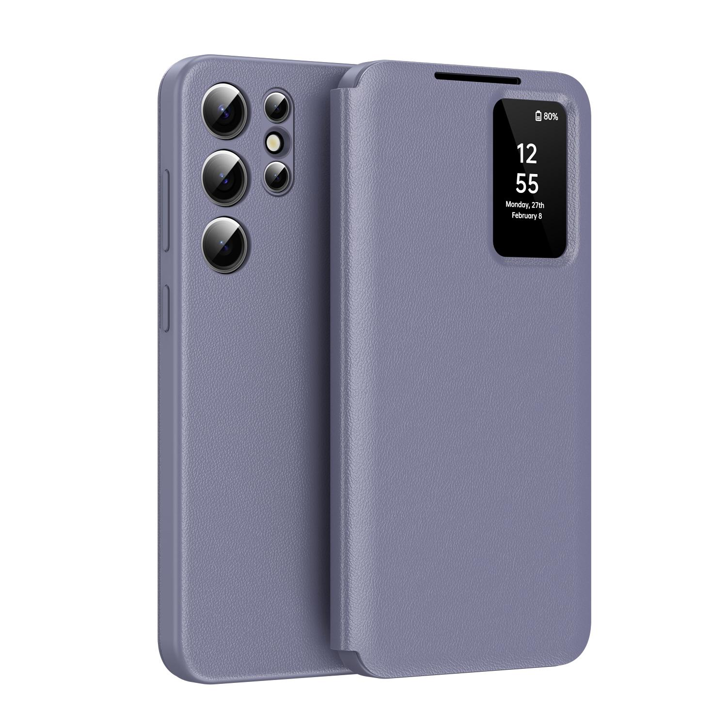 Samrt View Window Flip Wallet Card