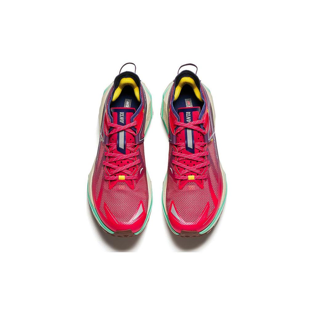 New Anta Falcon Hunting Cushioned Wear-Resistant Slip-Resistant Low-Top Outdoor Shoes Men's Red Purple 112426602A-3