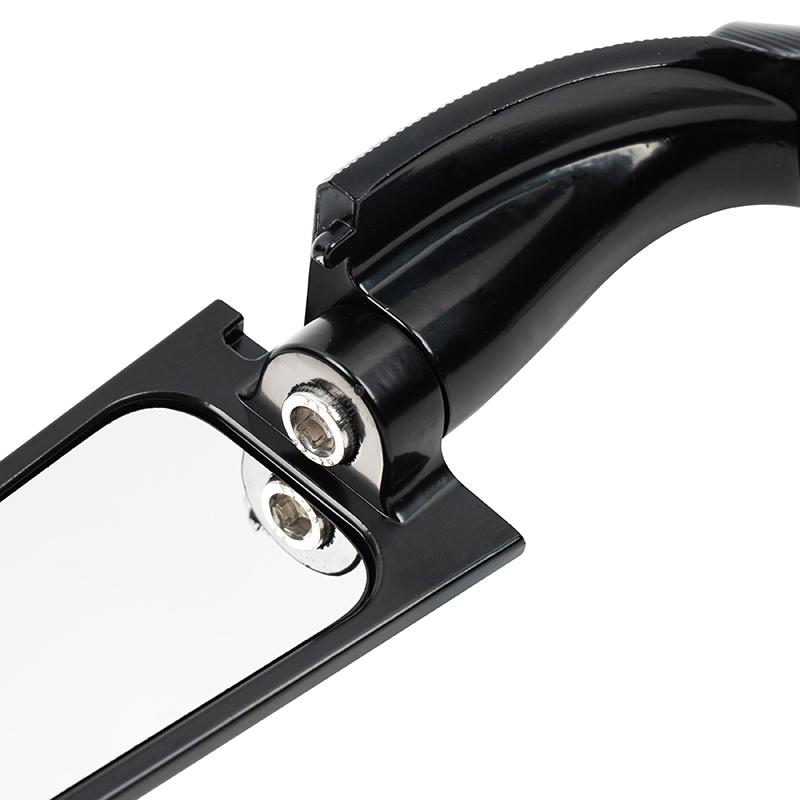 Motorcycle Rear Side Mirror Rearview Integrated Turn Signal Light Rotating For Kawasaki NINJA 400 2018-2021