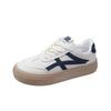Casual style platform white shoes women's spring 2025 new sports board shoes popular fried street German training shoes ins tide