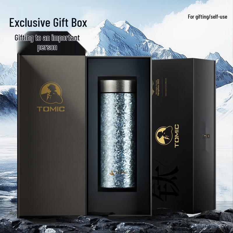 TOMIC Pure Titanium Insulated Bottle