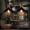 Industrial Black Retro Wrought Iron Pendant Lamp - Modern, Simple Design for Restaurants, Bars, and Hotels
