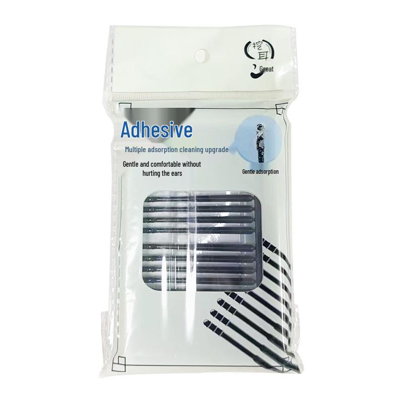 Disposable Earwax Removal Stick - Gentle, Non-Invasive Ear Cleaner with Cotton Swab