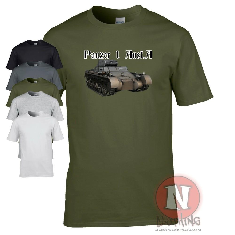 Panzer 1 Ausf A Camiseta WW2 Alemán Militar Historia Mundo Tanks Armadura