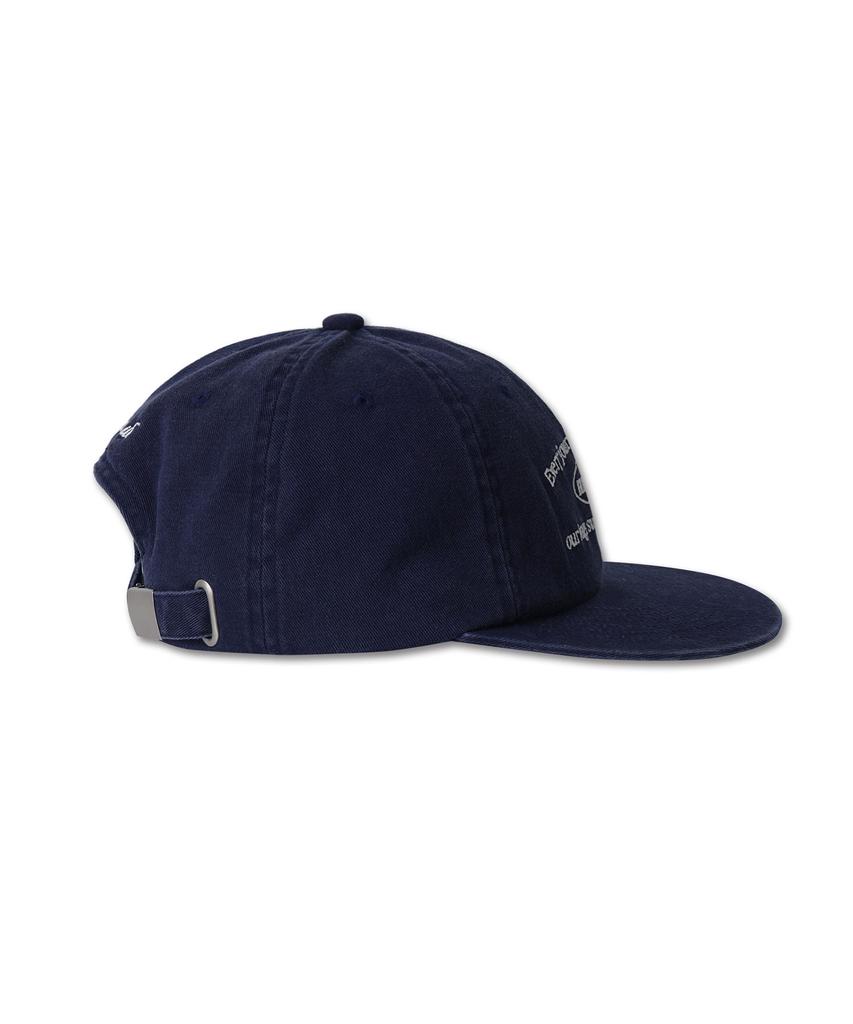 Michikoleondeonkosino Washed Cotton Camp Cap Navy