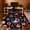 1pc cat star Round Chair mat Area Rug - Non-Slip, Floor Mat for Office, Bedroom, and Indoor Decor -1002012