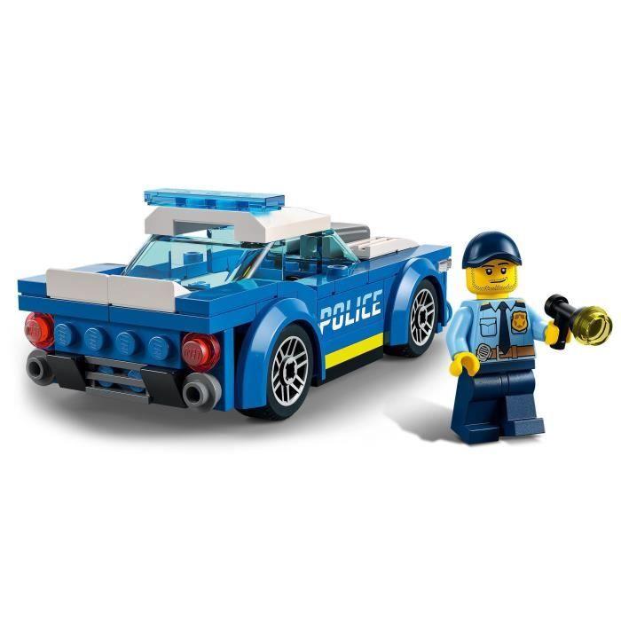 LEGO® 60312 City El Coche de Policía, Juguete para Niños a partir de 5 años con Minifigura de Oficial, Idea de Regalo, Serie Aventuras