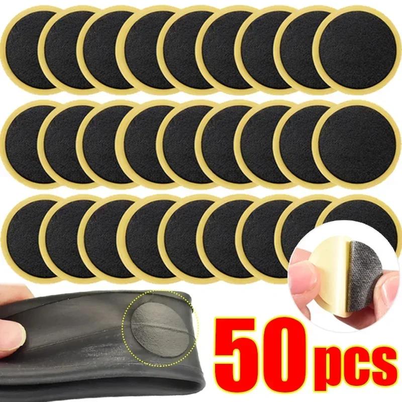 Quick-Fix Glue-Free Bicycle Tire Repair Patche 1/30/50pcs Durable Protection for Mountain Road Bikes with Easy Application amagi