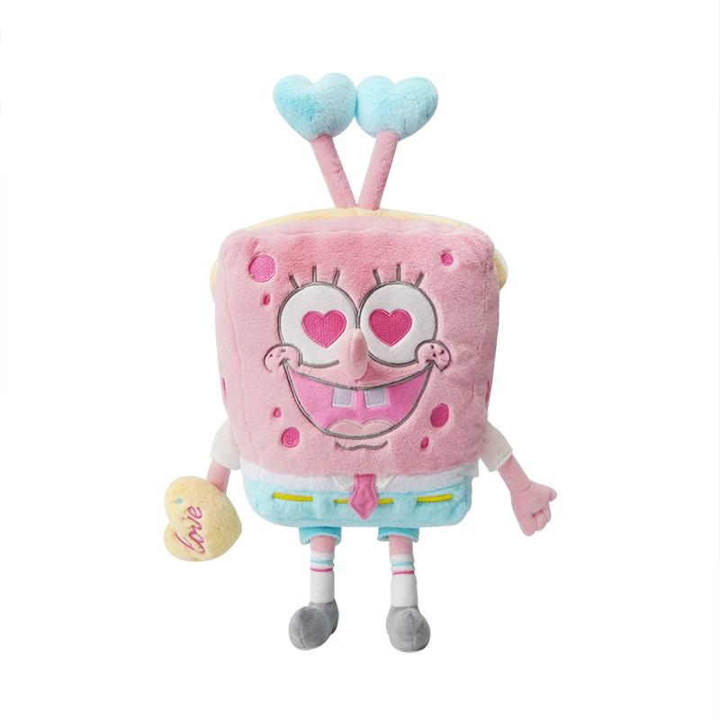 Potdemiel Mignon Bob l'Éponge Série Tarte Étoile Peluche Poupée Cadeau d'Anniversaire Oreiller Surprise Cadeau d'Anniversaire Pour Amis.