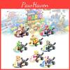 Mario Super 8pcs Kart Pull Back Car Princess Luigi Bowser Figure Toys Children