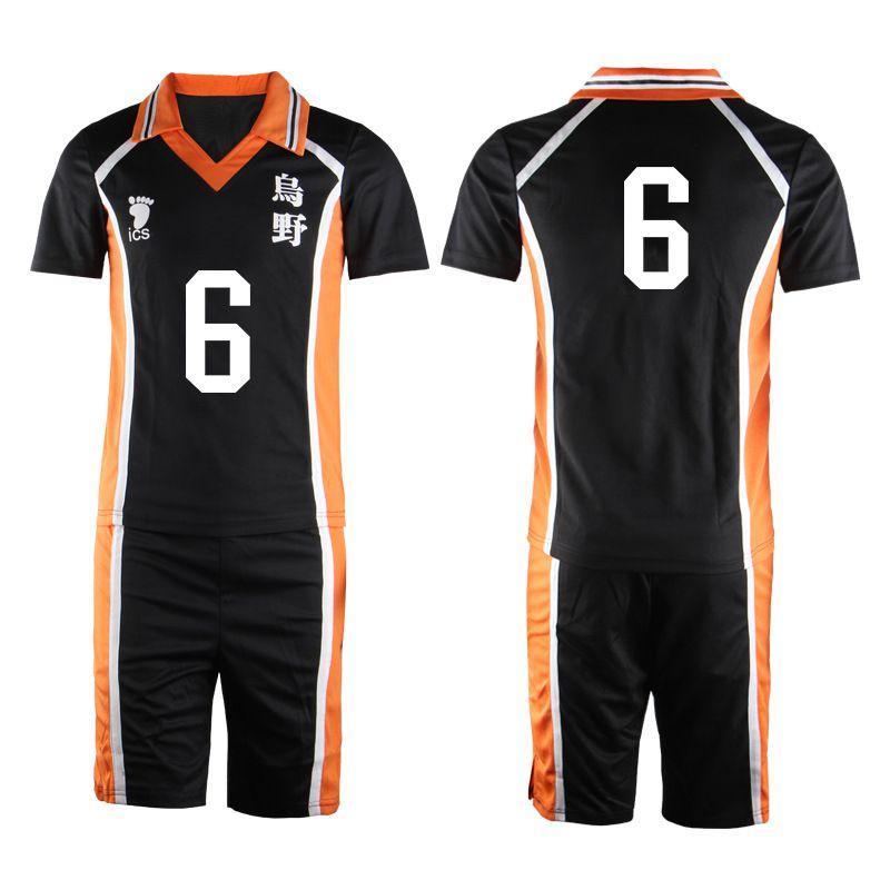Karasuno Haikyuu High School Uniform Sportswear Suit Jersey Costumes Cosplay