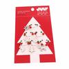 1 Set Christmas Wine Glass Decor Charms Party Cup Ring Table Decor Xmas Pendants Metal Ring Decor KTY