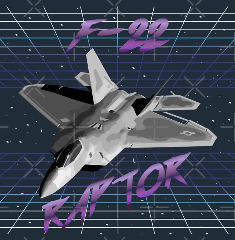 F22 Raptor Stealth Tactical Fighter Aircraft T Shirt New 100 Cotton Short Sleeve ONeck Casual Tshirts Loose Top Size S3XL