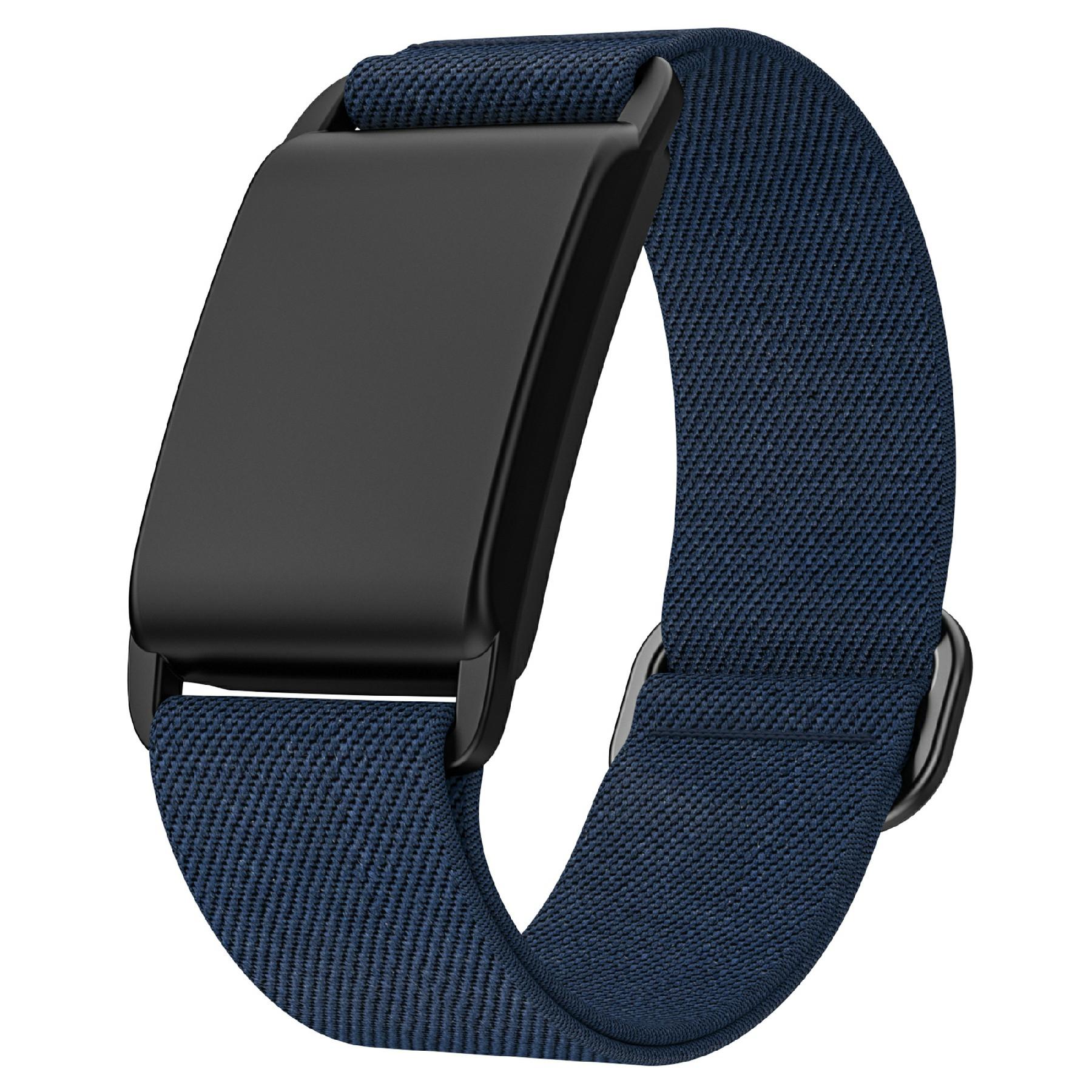 

Для фітнес-трекера WHOOP 4.0 Еластичний поліестеровий суцільний ремінець на зап ястя з регулювальною пряжкою Dark Blue