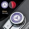 1 pezzo 29mm Adesivo Piccolo Controllo Media Auto Per Mercedes Benz Classe A C E R M CLA GLA AMG W204 W210 W124 W205 W203 Gadget Auto