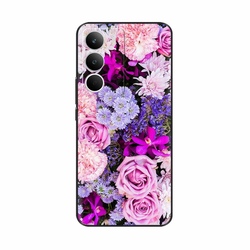 For Realme C71 Case RMX5303 Soft Silicone Cute Cartoon Butterfly Back Cover Fundas for RealmeC71 C 71 Protective Housing Coque