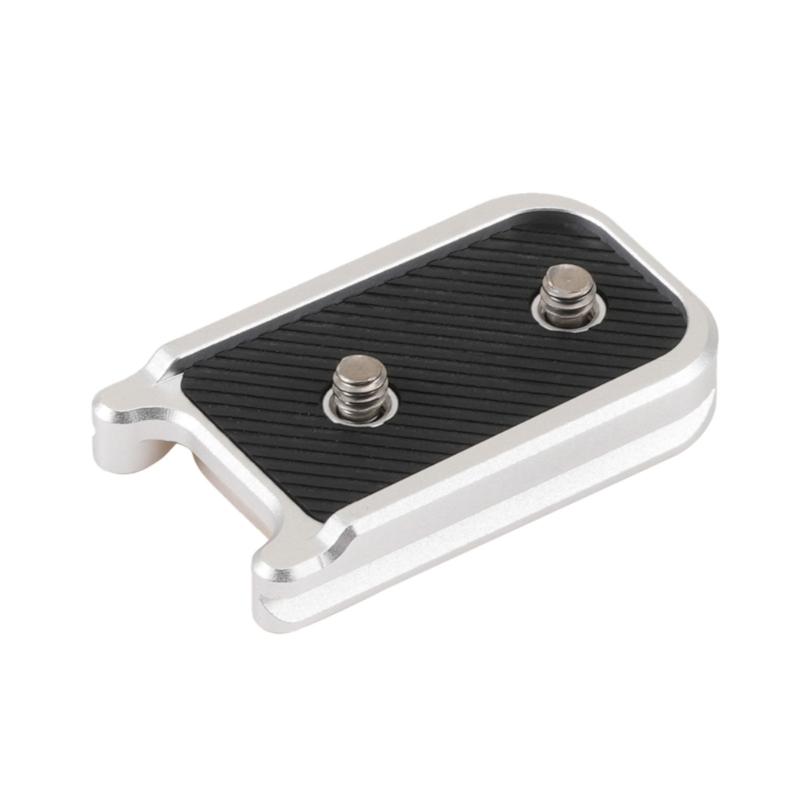

Lightweight Anodized Aluminum Replacement Camera Lens Collar Base With Hollow Design & 1/4 Screw Hole For Tripod Systems 1