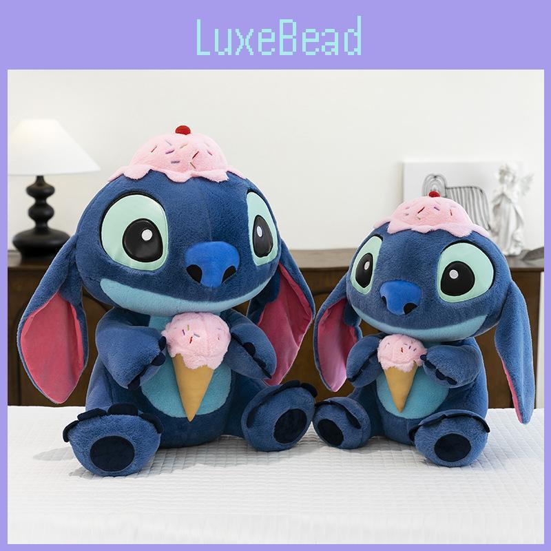 Plush Ice Cream Stitch Animal Toy With Pp Cotton Filling For Kids Gift Idea