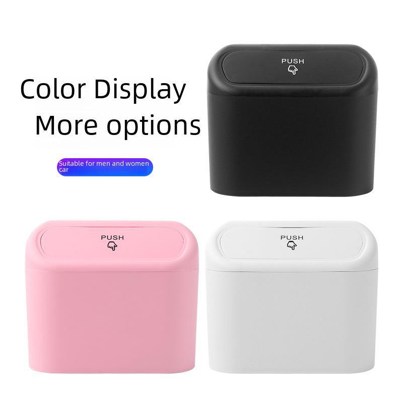 Multi-Function Car Seat Back Hanging Trash Can & Storage Box