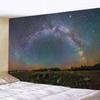 Cer înstelat Galaxy Tapiserie Luna Univers Nebuloasă Spațială Pânză de perete agățată pentru acasă Dormitor Decorare dormitor