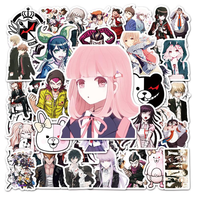 50 Pieces of Graffiti Creative Laptop Car Refrigerator Decoration Stickers