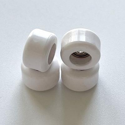 4Pcs Mini Urethane CNC Bearing Wheel For Fingerboard Professional PU+Metal Mini Finger Skate Board Wheels