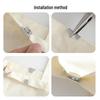 Strong Magnetic Snap Buckle for Leather Bags: Hidden No-Sew Clasp Accessory