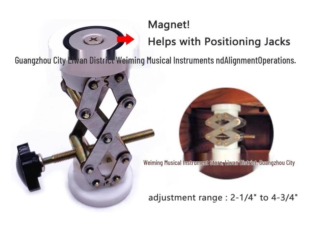 Magnetic Support Frame for Acoustic Guitar Crack Repair