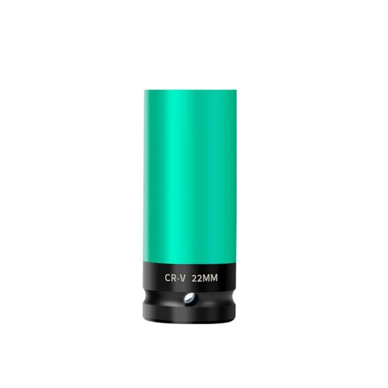 Assorted Size Metal Tire Mounting Socket Sleeve Scratch Resistant Impact Wrench Nut Sleeve For Air Driven Tool Use