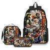 Cartoon Printing Casual Shoulder Bag Junior High School Students Large Capacity Backpacks