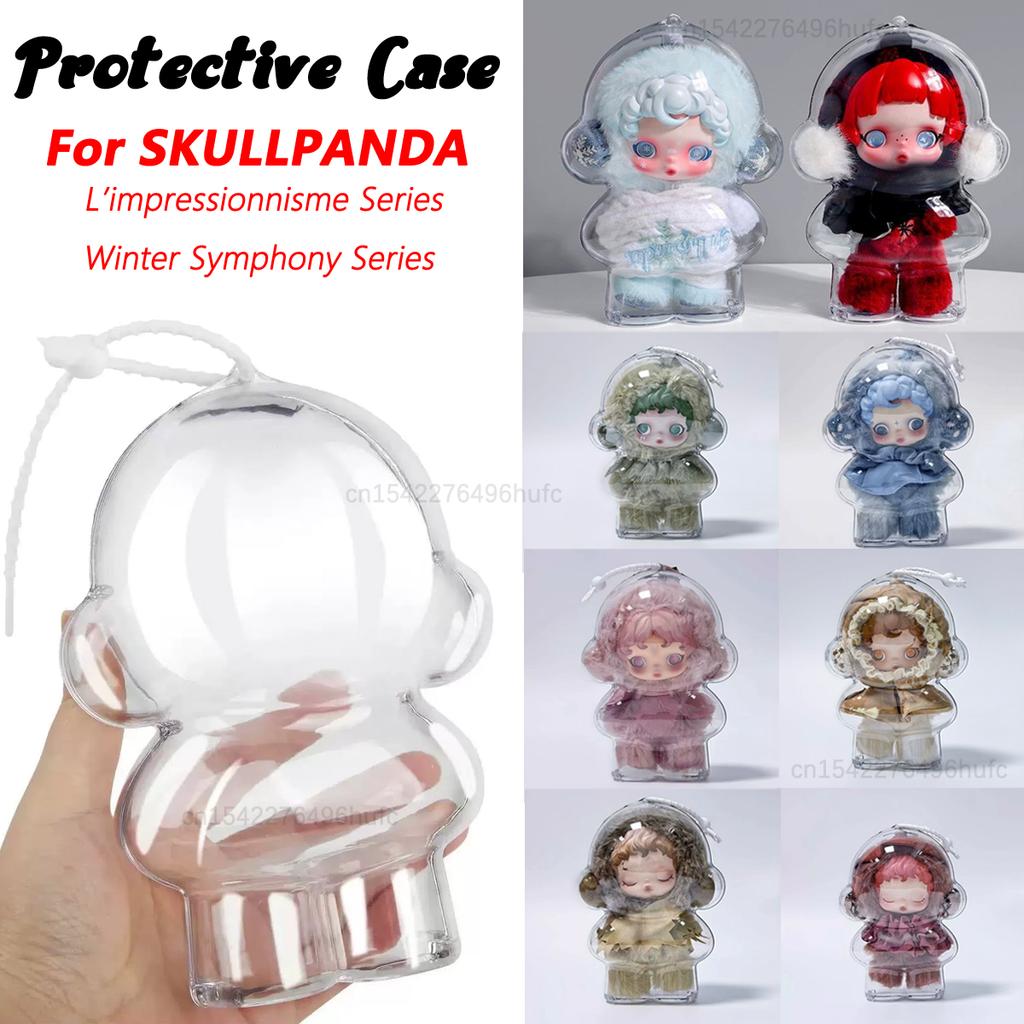 1/3Pcs For Skullpanda Protective Case For Skull Panda Winter Symphony & Impressionnisme Series Dolls Portable Organizer Gift