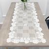Lace Table Runner Table Dresser for Dining Coffee Tea End Tables Mat Cover Tablewear Home Wedding Party Decoration