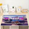 Custom Name GTA Theme Mouse Pad, Non Slip Rubber Base, Multifunctional Office & Home Decor, Perfect for Workspace Personalization.